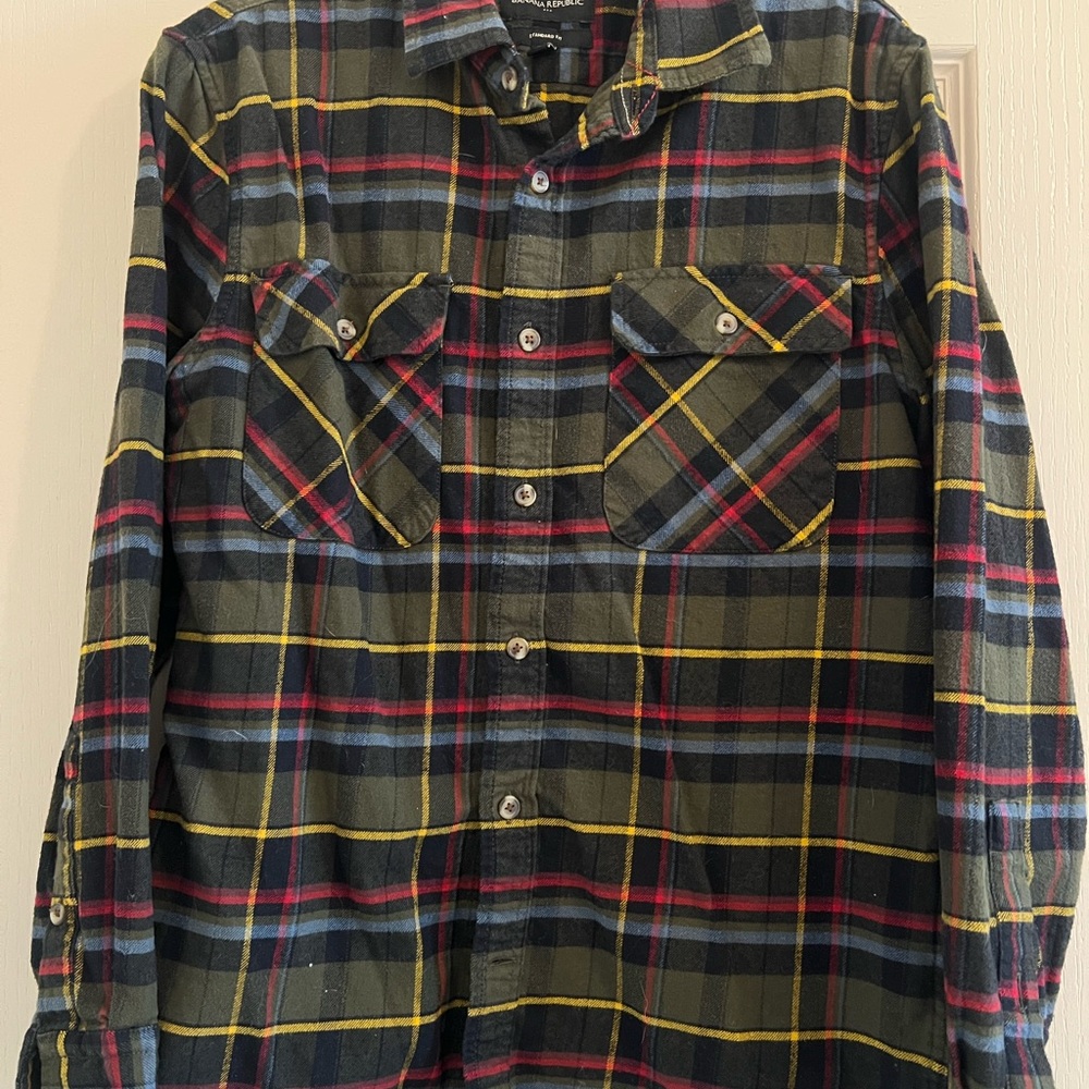 Banana Republic Flannel Shirt